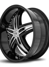 Diablo Blitz Wheel 24x10 6x127 35 78.1 Gloss Black                                     - G1-24161273578LB - Image 2